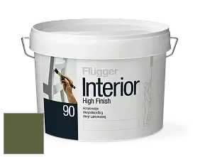 Краска Flugger Interior High Finish 90 акриловая глянцевая эмаль цвет NCS S 5540-G40Y 