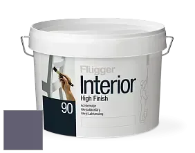 Краска Flugger Interior High Finish 90 акриловая глянцевая эмаль цвет 4438 
