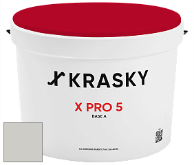 Краска X PRO 5 X Krasky матовая краска для стен и потолков цвет 5374 