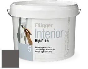 Краска Flugger Interior High Finish 5 матовая акриловая краска-грунт цвет NCS S 7502-R 