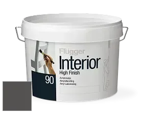 Краска Flugger Interior High Finish 90 акриловая глянцевая эмаль цвет NCS S 8000-N 