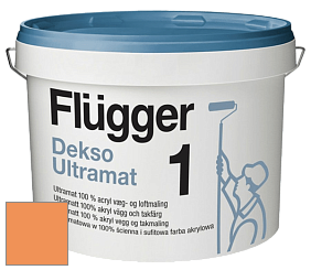 Краска Flugger Dekso 1 ультраматовая краска цвет NCS S 1060-Y40R 