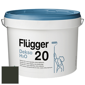 Краска Flugger Dekso H2O 20 полуматовая краска цвет RAL 6008 