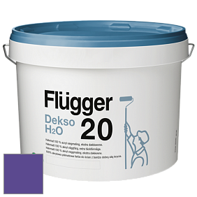 Краска Flugger Dekso H2O 20 полуматовая краска цвет 1447 