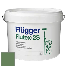 Краска Flugger Flutex 2S глубоко матовая краска цвет RAL 6011 