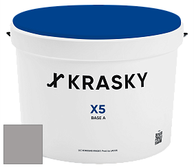 Краска X5 X Krasky матовая краска для стен и потолков цвет NO.95 