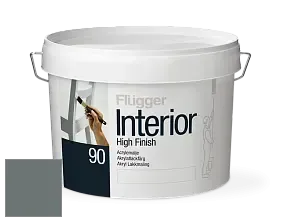Краска Flugger Interior High Finish 90 акриловая глянцевая эмаль цвет NCS S 6005-B50G 