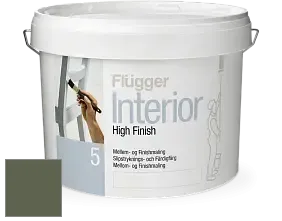 Краска Flugger Interior High Finish 5 матовая акриловая краска-грунт цвет 4518 