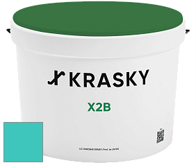 Краска X2B X Krasky глубокоматовая краска для потолков цвет NCS S 1050-B50G 