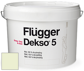 Краска Flugger Dekso 5 матовая краска цвет NO.67 