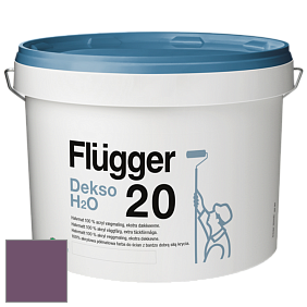 Краска Flugger Dekso H2O 20 полуматовая краска цвет 3438 
