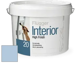Краска Flugger Interior High Finish 20 акриловая полуматовая эмаль цвет 3474 