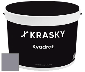 Краска X2B Kvadrat X Krasky матовая краска для потолков глубокого чёрного цвета цвет 5476 