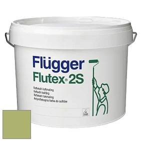 Краска Flugger Flutex 2S глубоко матовая краска цвет NCS S 2040-G50Y 