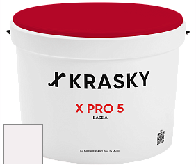Краска X PRO 5 X Krasky матовая краска для стен и потолков цвет 4421 
