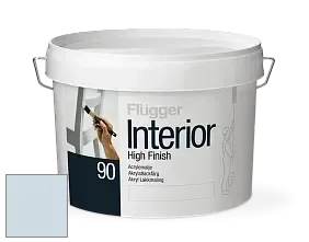 Краска Flugger Interior High Finish 90 акриловая глянцевая эмаль цвет 4461 