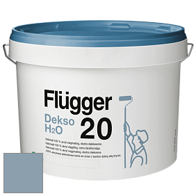Краска Flugger Dekso H2O 20 полуматовая краска цвет 4466 
