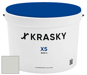 Краска X5 X Krasky матовая краска для стен и потолков цвет NCS S 1502-G50Y 