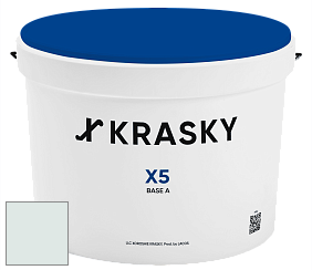 Краска X5 X Krasky матовая краска для стен и потолков цвет 4482 