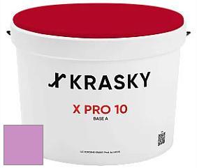 Краска X Pro 10 X Krasky матовая краска для стен и потолков цвет NCS S 1050-R40B 