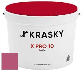 Краска X Pro 10 X Krasky матовая краска для стен и потолков цвет NCS S 2060-R20B 