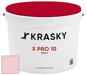 Краска X Pro 10 X Krasky матовая краска для стен и потолков цвет NCS S 0520-R10B 