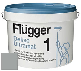 Краска Flugger Dekso 1 ультраматовая краска цвет NCS S 3502-G 