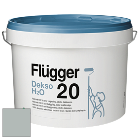 Краска Flugger Dekso H2O 20 полуматовая краска цвет 5556 