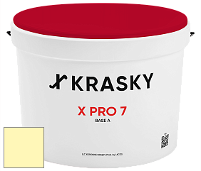 Краска X Pro 7 X Krasky матовая краска для стен и потолков цвет 1324 