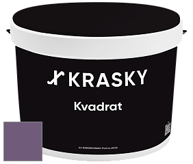 Краска X2B Kvadrat X Krasky матовая краска для потолков глубокого чёрного цвета цвет NCS S 5030-R50B 