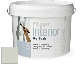 Краска Flugger Interior High Finish 5 матовая акриловая краска-грунт цвет NCS S 1505-G50Y 