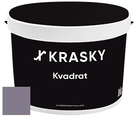 Краска X2B Kvadrat X Krasky матовая краска для потолков глубокого чёрного цвета цвет 5447 