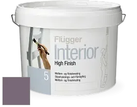 Краска Flugger Interior High Finish 5 матовая акриловая краска-грунт цвет 4428 