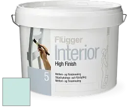 Краска Flugger Interior High Finish 5 матовая акриловая краска-грунт цвет 2492 
