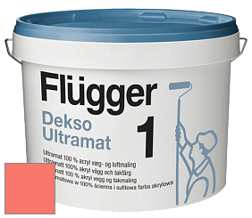 Краска Flugger Dekso 1 ультраматовая краска цвет 1407 