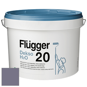 Краска Flugger Dekso H2O 20 полуматовая краска цвет 4437 