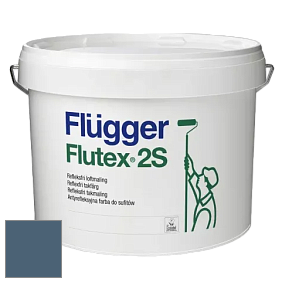 Краска Flugger Flutex 2S глубоко матовая краска цвет NCS S 6020-R90B 