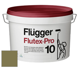 Краска Flugger Flutex Pro 10 матовая моющаяся краска цвет NCS S 5030-G70Y 