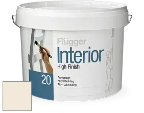 Краска Flugger Interior High Finish 20 акриловая полуматовая эмаль цвет 4342 