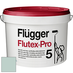Краска Flugger Flutex Pro 5 матовая краска цвет NCS S 1510-B80G 