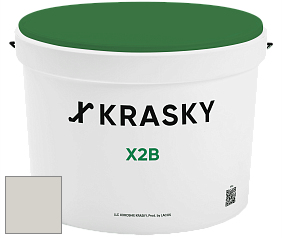 Краска X2B X Krasky глубокоматовая краска для потолков цвет NCS S 1502-Y 