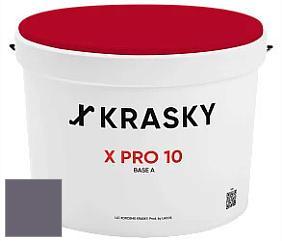 Краска X Pro 10 X Krasky матовая краска для стен и потолков цвет 5458 
