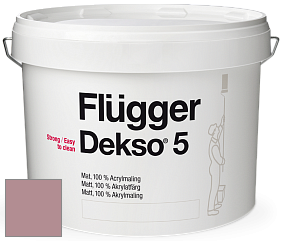 Краска Flugger Dekso 5 матовая краска цвет 3416 