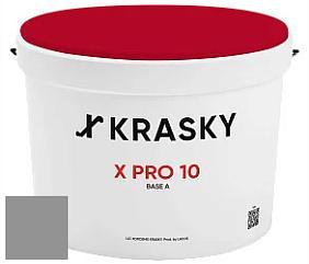 Краска X Pro 10 X Krasky матовая краска для стен и потолков цвет NCS S 4500-N 
