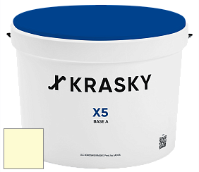 Краска X5 X Krasky матовая краска для стен и потолков цвет 1312 