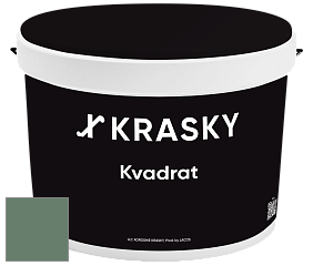 Краска X2B Kvadrat X Krasky матовая краска для потолков глубокого чёрного цвета цвет NCS S 5020-G10Y 