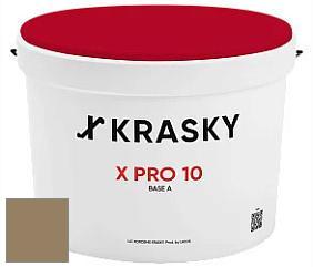 Краска X Pro 10 X Krasky матовая краска для стен и потолков цвет 4337 