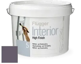 Краска Flugger Interior High Finish 5 матовая акриловая краска-грунт цвет 5448 
