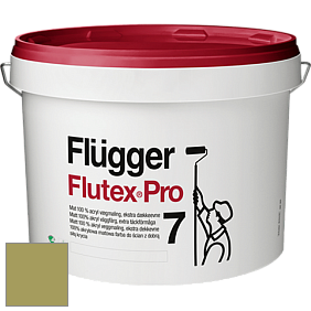 Краска Flugger Flutex Pro 7 матовая краска цвет NCS S 3040-G70Y 