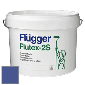 Краска Flugger Flutex 2S глубоко матовая краска цвет NCS S 4050-R70B 